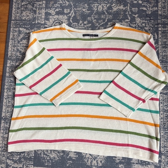 Gudrun Sjoden Striped Pullover Sweater XXL - Picture 8 of 8